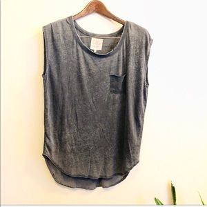 Chaser || NEW Sleeveless Asymmetrical Shirt Top